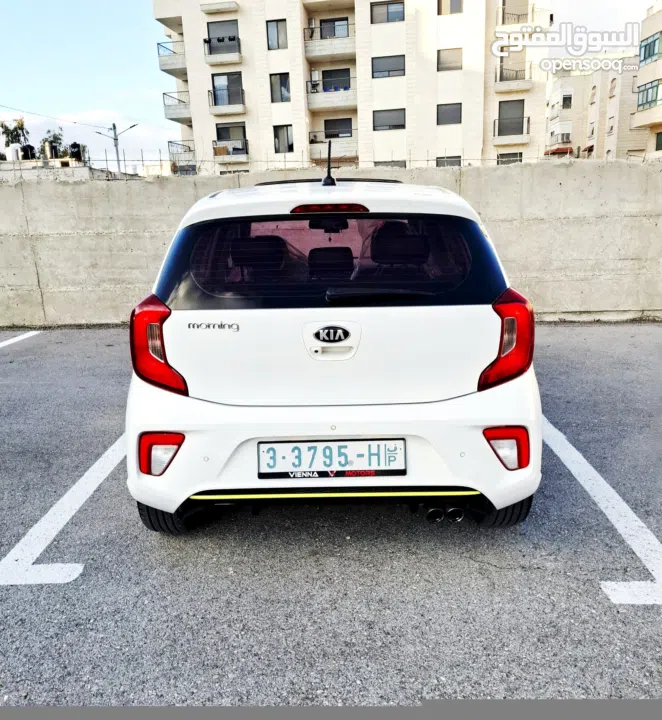 كيا مورنينج 2018 GT LINE فل فتحة سقف