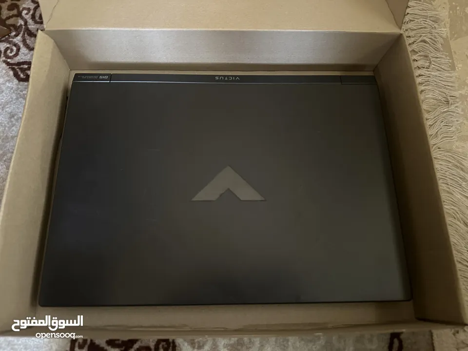 لابتوب hp victus جيمينج كرت شاشة rtx3050 ti بحالة ممتازه سعرر حرررق