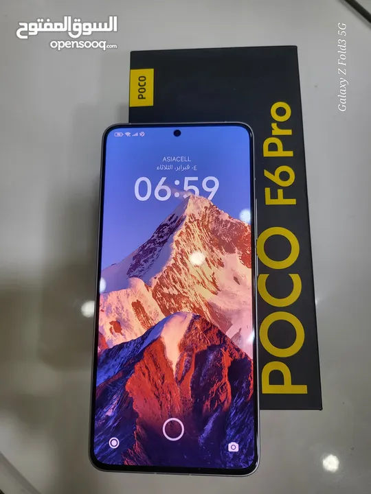 (نظافة 100%)  1T ذاكره Poco F6 pro بيع مستعجل