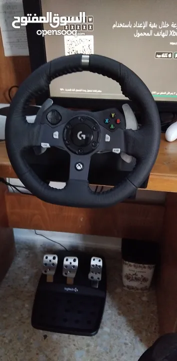 ستيرنغ Logitech g920  أحدث اصدار للبيع  مدة الاستعمال شهر واحد  الستيرنغ مع جير