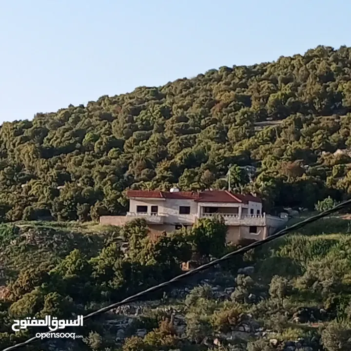 فيلا مستقلة مفروشة للايجار اليومي أو الاسبوعي أو الشهري  مطلة على جبال اشتفينا وعجلون عائلات فقط