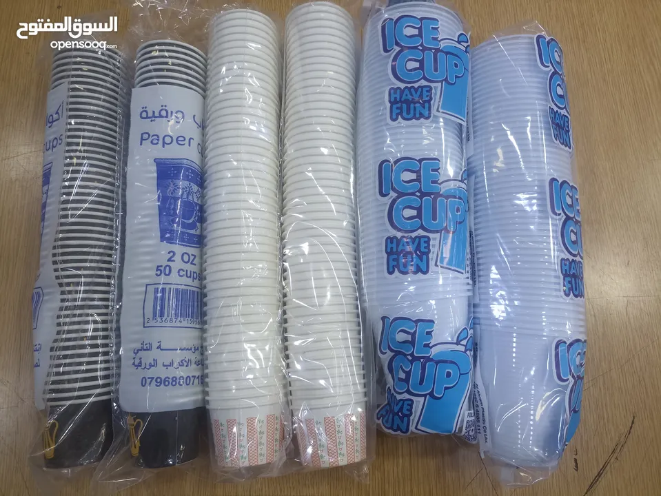 مرتبانات / مرطبانات بجميع الاحجام والاشكال / كاسات اكياس قصدير والاصناف بارخص الأسعار مقارنة بالجودة