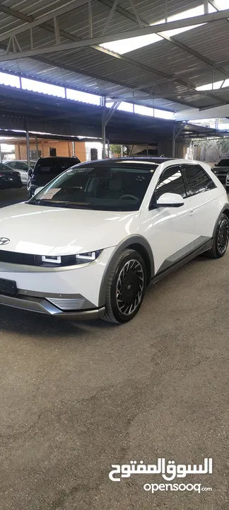 أيونيك 5 هيونداي كهربائية موديل 2022 مجمركة دفع رباعي AWD فل الفل مع بانوراما للبيع مواصفات أوروبية