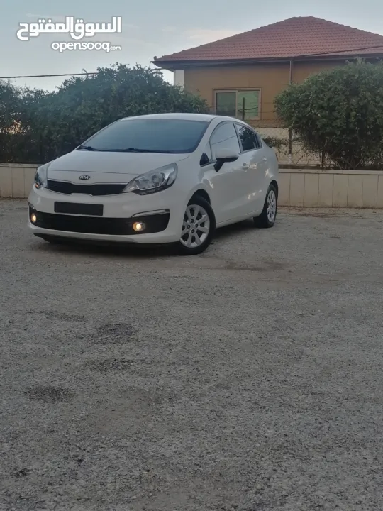 كيا برايد 2018/ ماتور 1400 / فحص نخب / دهان شركه / عداد قليل / بنزين / اصل كوري