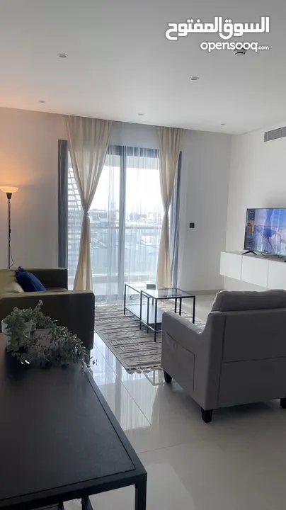 شقة مفروشة بتشطيبات جديدة للإيجار في الموج لاجون ،  Furnished apartment With new Finishes In Almouj