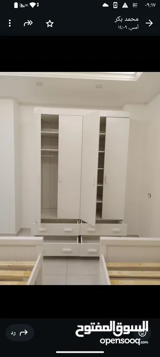 خزائن خشب 3 ابواب  خزائن خشب 4ابواب  خزائن خشب 2باب  بأسعار مناسبه