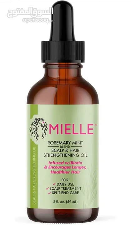 Mielle Organics MIELLE - ROSEMARY MINT, SCALP & HAIR OIL, INFUSED W/BIOTIN & ENCOURGES GROWTH