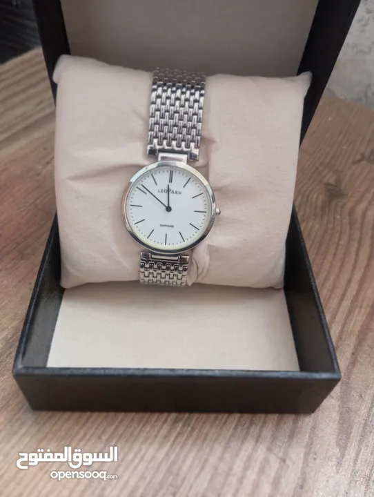 للبيع – ساعة LEOPARD SAPPHIRE أصلية "جديدة"