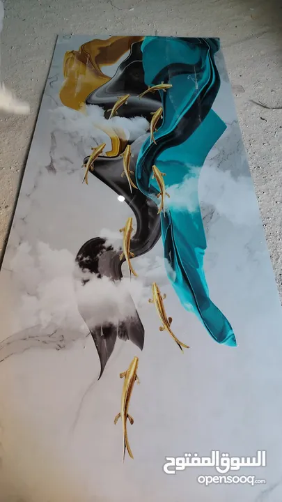الواح بديل الرخام الصناعي  3D رسومات حقيقية 100 في 100