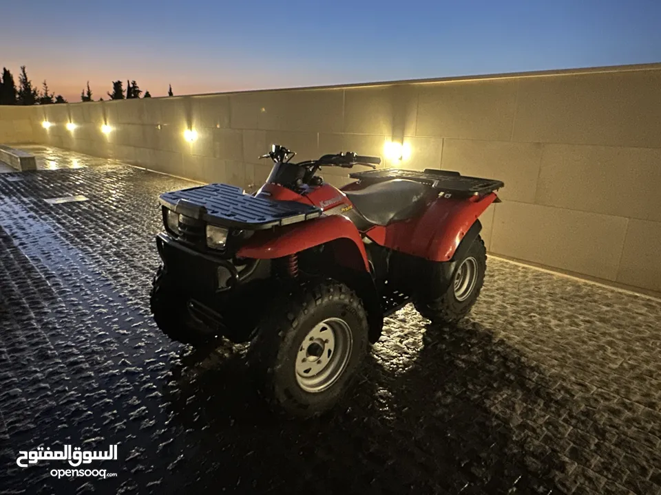 Kawasaki prairie 400 1999 4x4 قابل للتفاوض