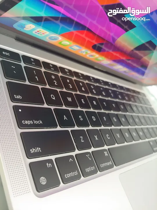 MacBook Air 2020 M1 Silver 8GB Ram 256GB SSD لابتوب ابل لون فضي