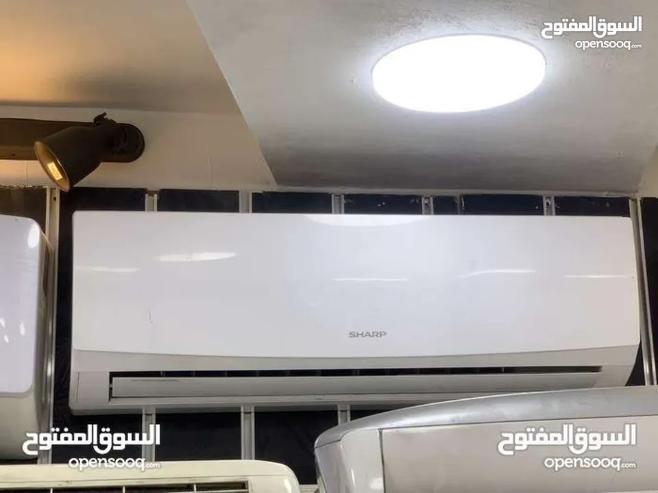 مكيفات  عادي (روتري) طن 1 طن 1.5 طن 2 طن مستعمل بحالة الوكاله  من كوخ الاسكيمو للتكييف والتبريد