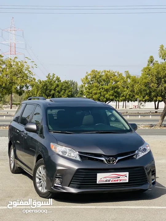 TOYOTA SIENNA XLE 2017 رقم 1 فل ابشن