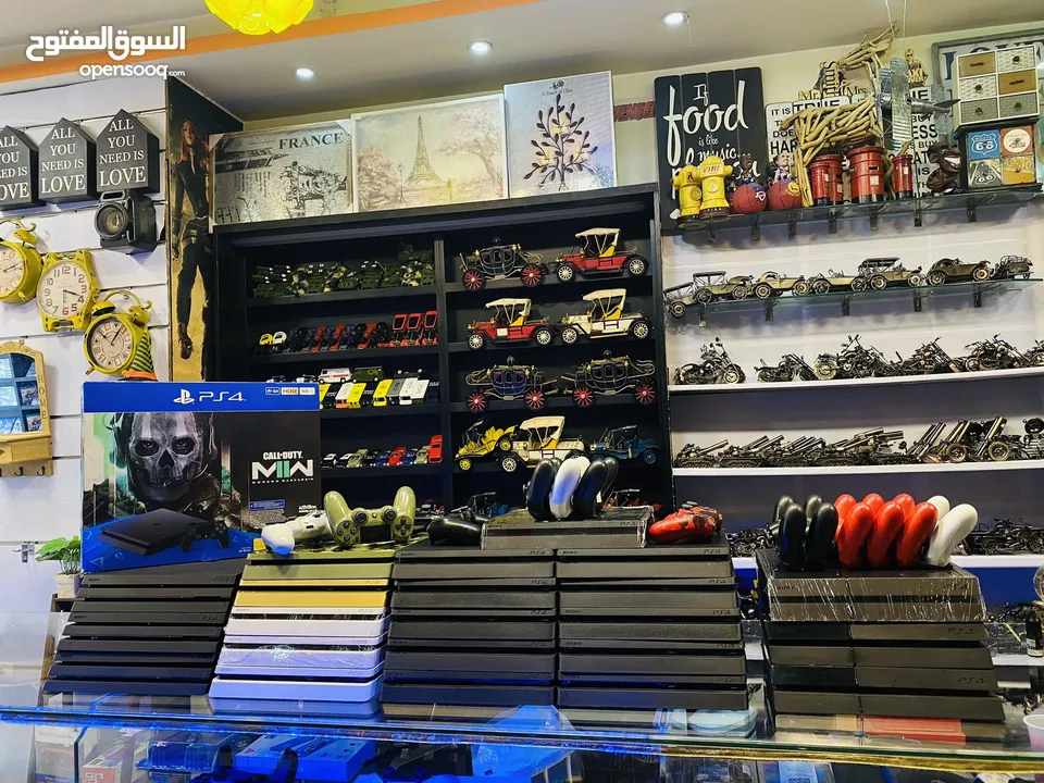 Ps4 fat بلاي ستيشن فور فات  بلايستيشن 4 فات مكفول لمدة سنة