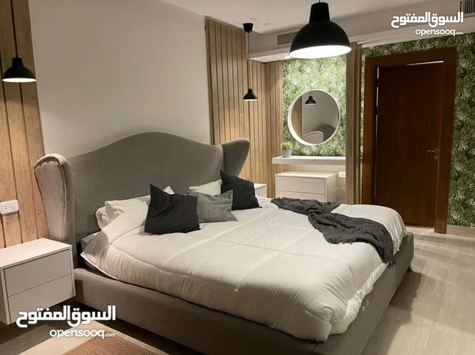 شقة مفروشة بتصميم عصري أرقى مناطق عبدون اعلان رقم (O410)