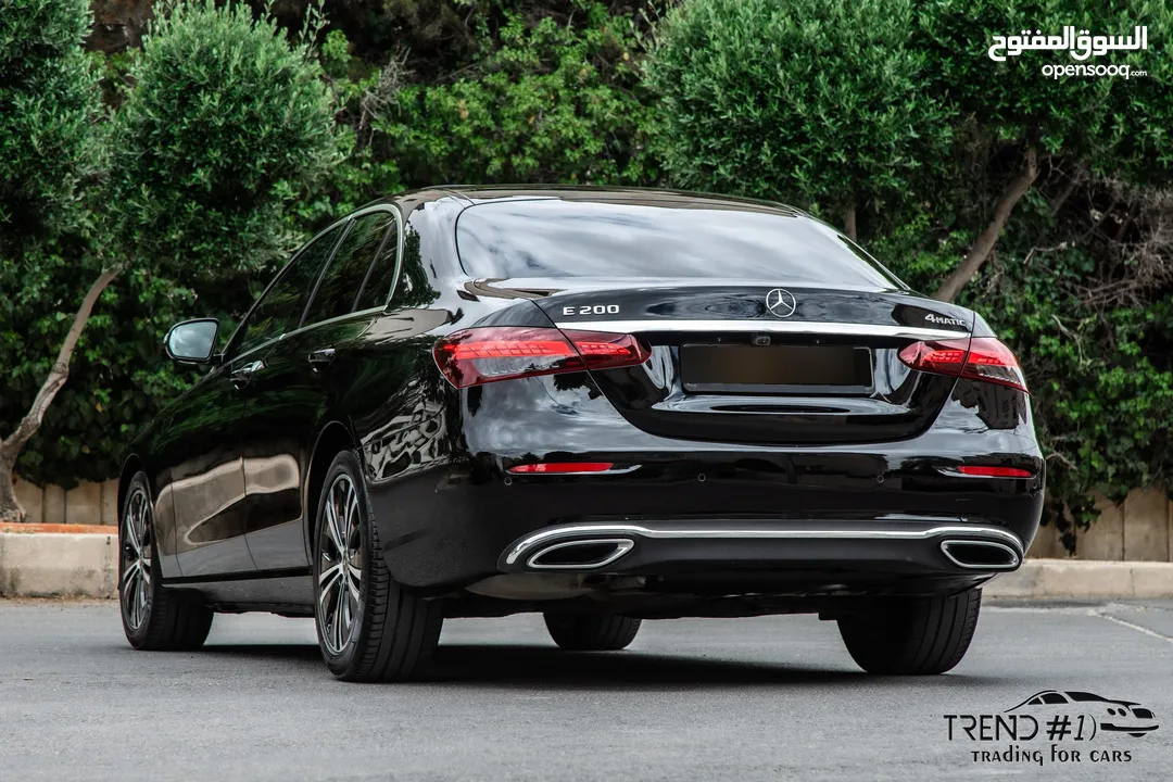 Mercedes E200 2021   السيارة وارد المانيا و قطعت مسافة 55,000 كيلو متر فقط