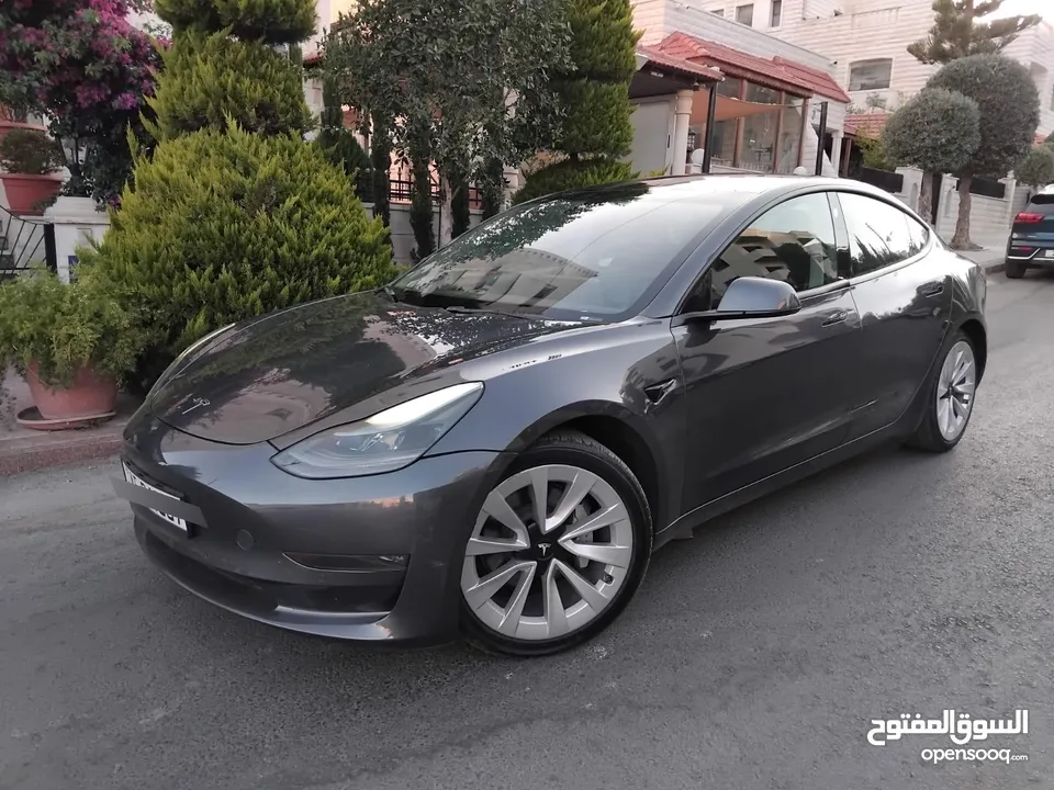 تيسلا موديل ( 2022 ) Tesla model 3 اقساط على الهوية فقط