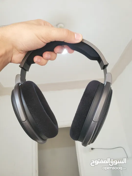 سماعات وامبليفاير Sennheiser HD 600 + Fiio K7 Dac & Amp