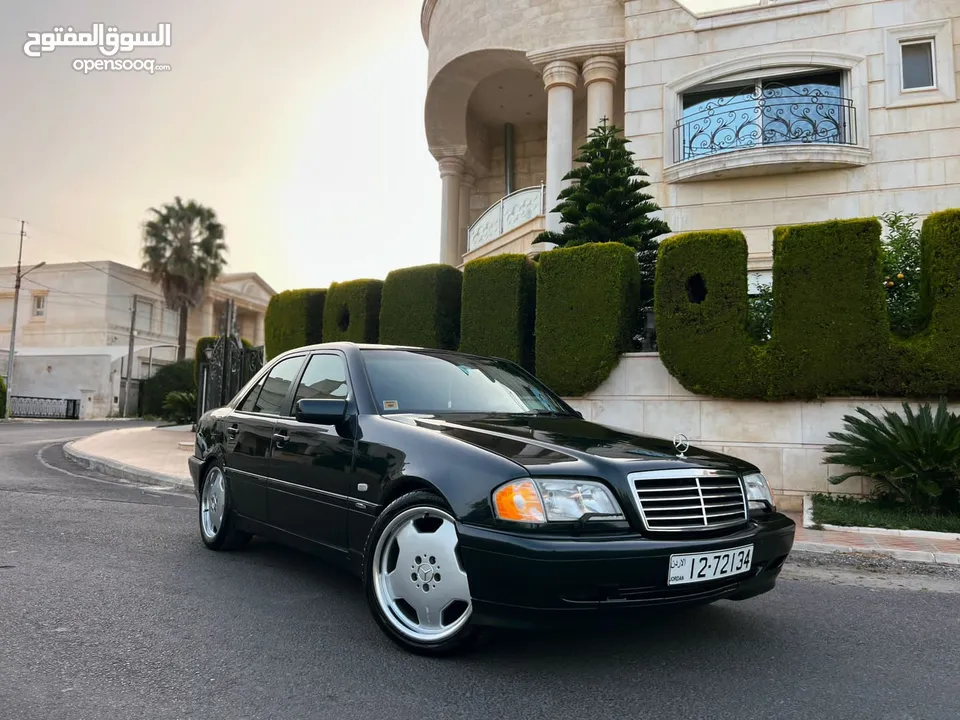 مرسيدس بنز c200موديل 99بحاله الوكاله