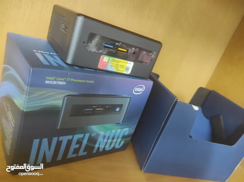 Intel NUC Desktop NUC8i7BEH, Intel i7 8th Gen 16GB RAM, 1TB M2 SSD