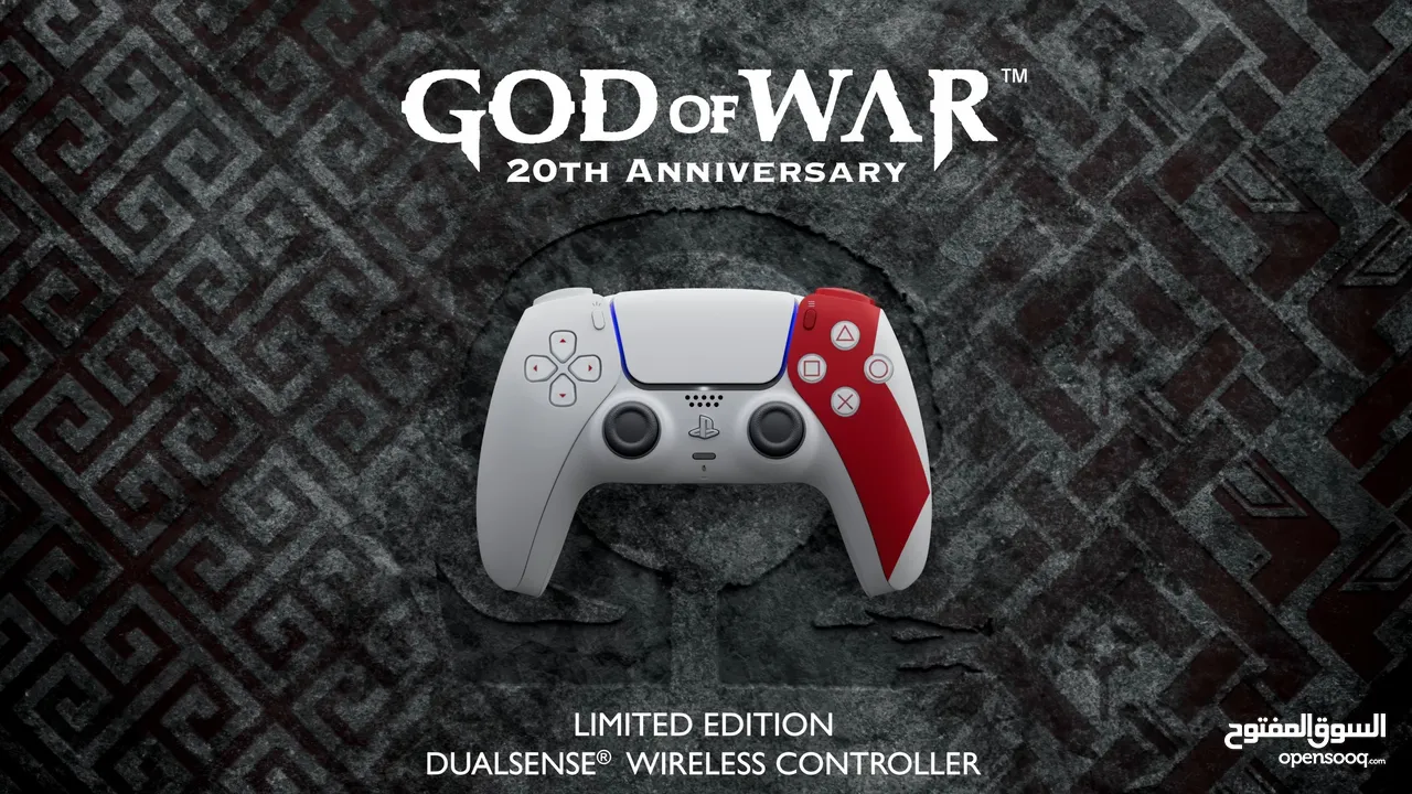 يد تحكم بلايستيشن 5 إصدار خاص God of War – تصميم حصري وأداء عالي