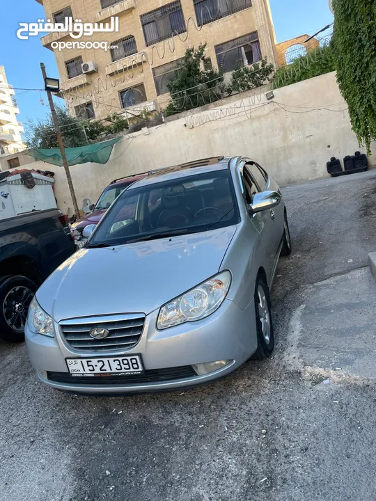 هونداي افانتي 2007 فل كامل مع فتحة بحالة الوكالة للبيع