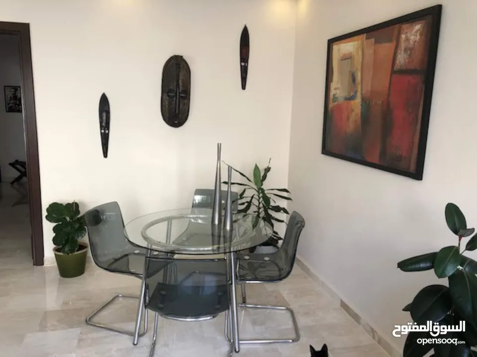450m2 Luxury Furnished 3 bedroom semi villa with a garden & 2 Terraces infront of Al-thuheir