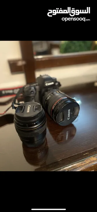 كاميرا كانون 6d mark ii مع عدستين كانون