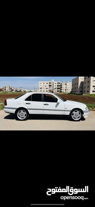 مرسيدس بنز c200  موديل 1995 وارد اليابان