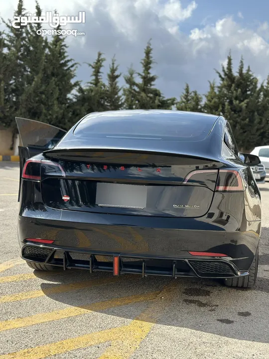 Tesla model 3  premium long range dual  motor 2021 auto score 85  تسلا موديل 3 دويل موتر لونج رينج