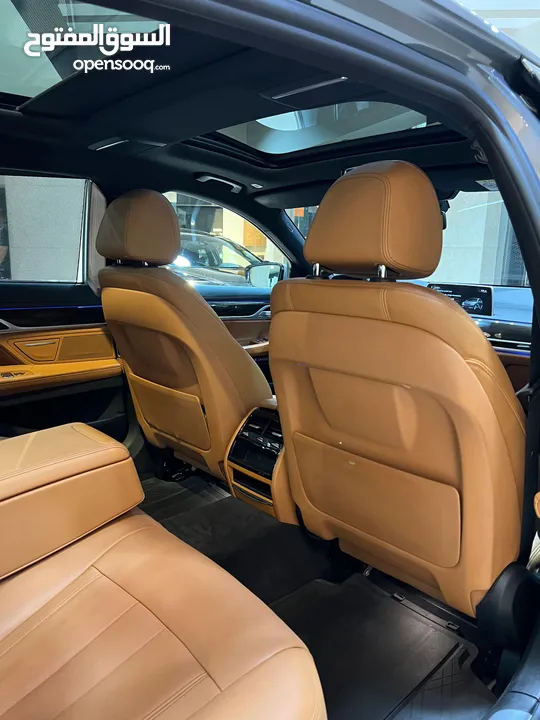 BMW 740Le 2017 وارد شركه ابو خضر مالك اول فل كامل اعلى تصنيف فحص كامل بحاله الوكاله
