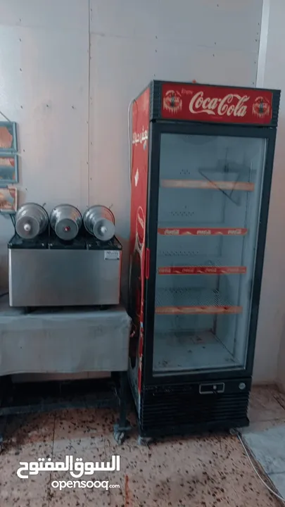 عدة قهوه كافتيرا كامله للبيع بوفيه عدة محل كامل