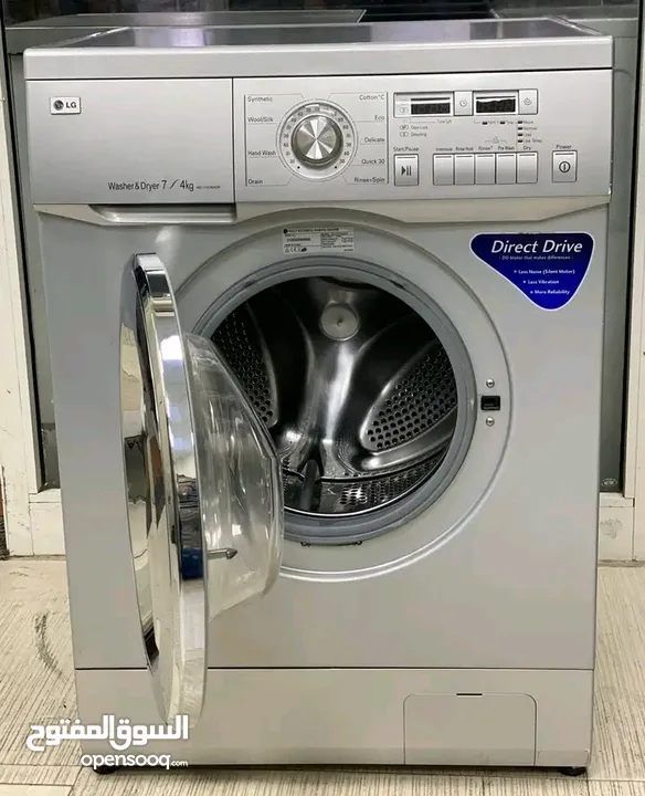 LG Brand Washer Dryer 7 / 4 kg combined