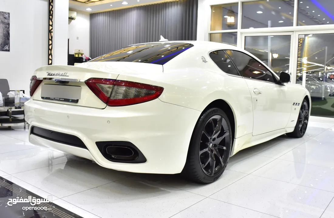 Maserati GranTurismo Sport ( 2018 Model ) in White Color GCC Specs