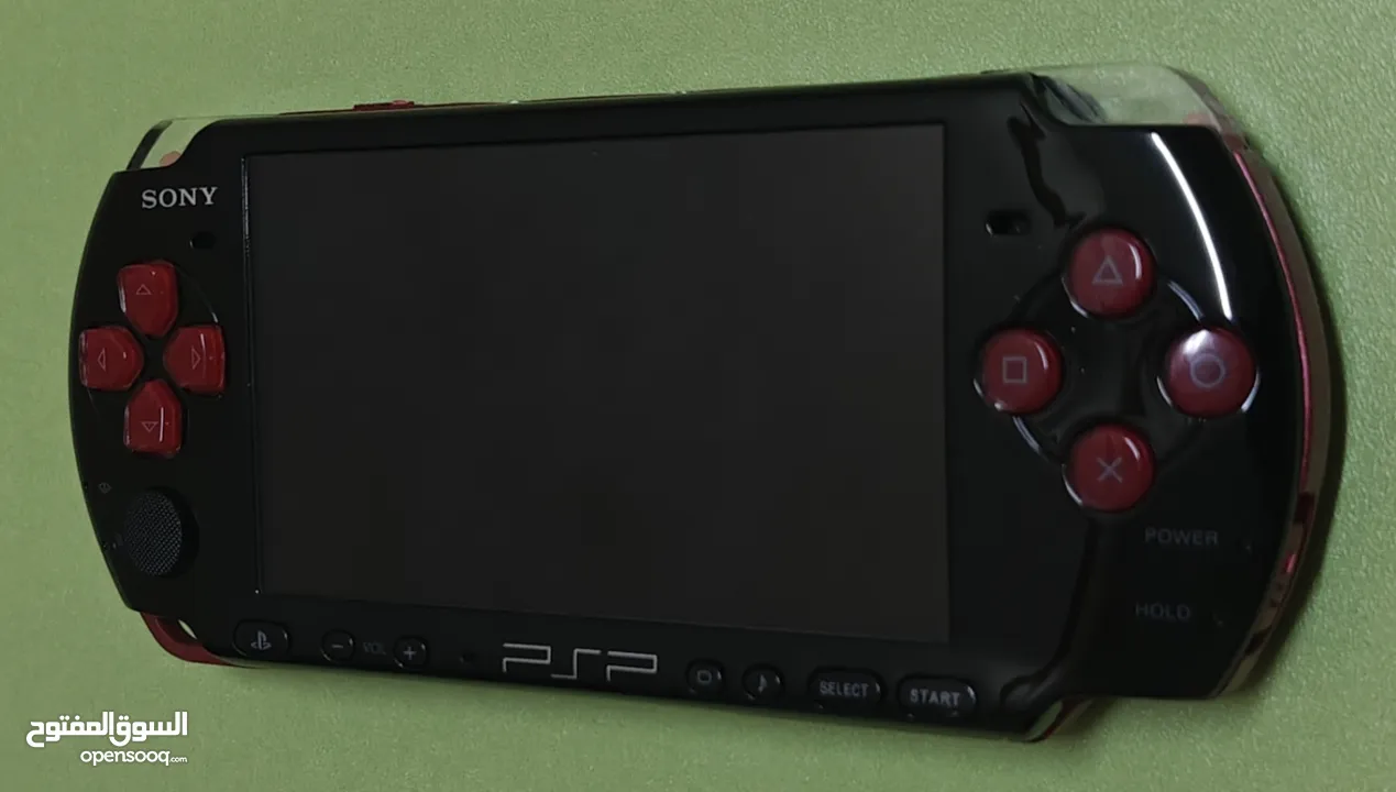 PSP SLIM 3000 RED BLACK