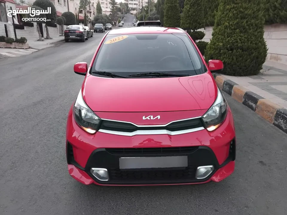 كيا بيكانتو موديل 2022 وارد كوريا الشكل الجديد مميزه اقساط بدفعة اولى 500 دينار على الهوية فقط