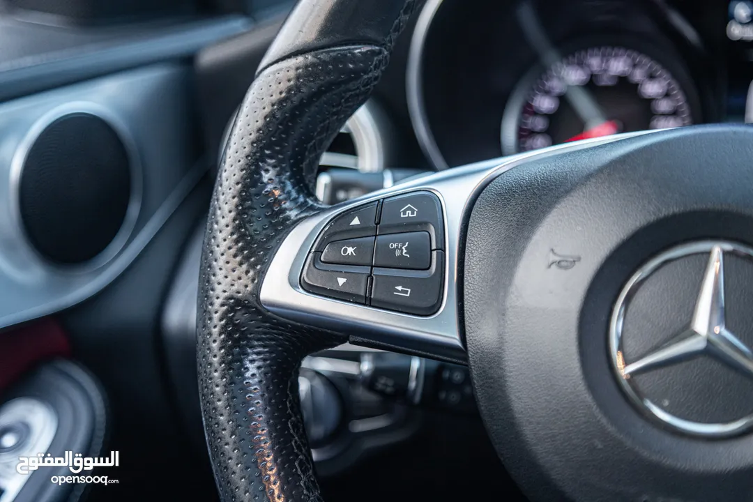 Mercedes C200 Amg kit 2015 مميزة جدا،  وارد و بحالة الوكالة