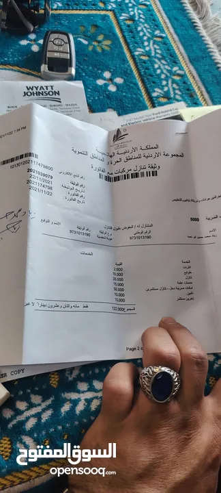 فورد فيوجن 2017 فحص كامل مالك ثاني الحره دفتر الوكاله دهان الوكالة  لم تعمل تطبيقات