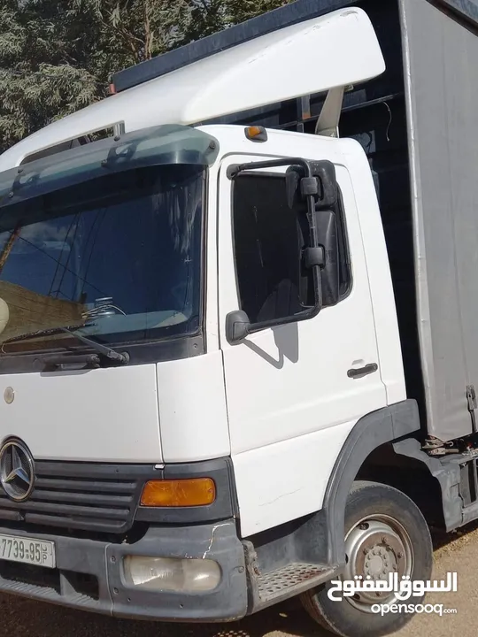 اتيكو مرسيدس 2003  شوادر تركيه  رمبه طول الشصي  5,5