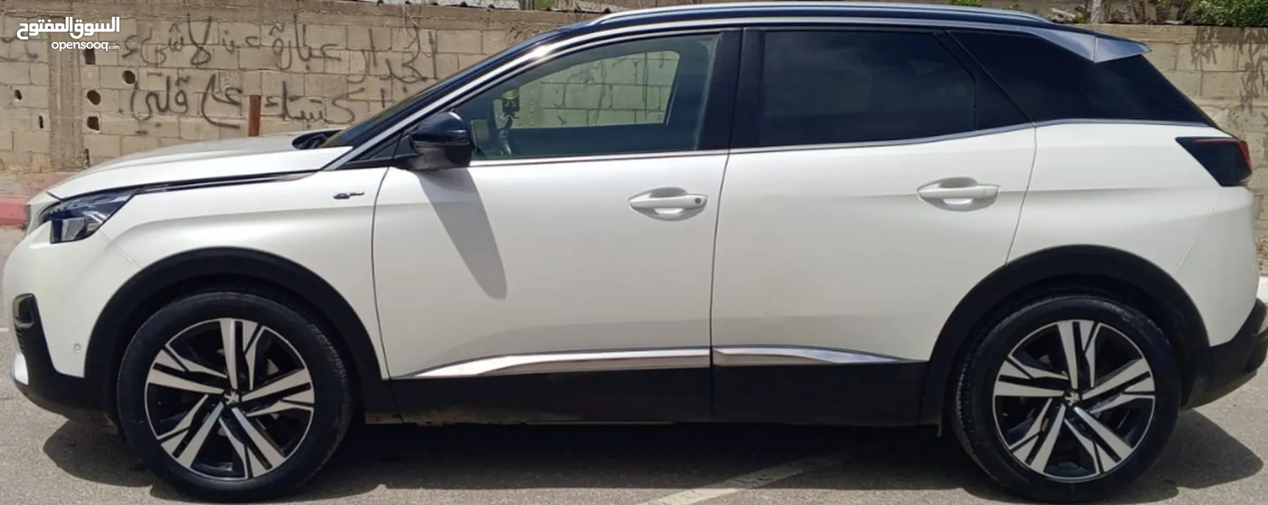 جيب بيجو 3008 Gt-line موديل 2020 ماتور 2000 تيربو ديزل لون مميز ابيض لؤلؤي