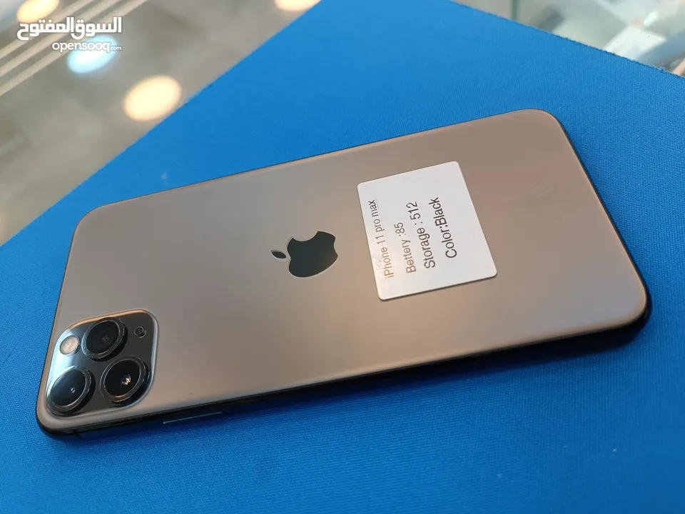 IPHONE 11 PRO MAX ( 512 GB ) USED /// ايفون 11 برو ماكس ذاكرة 512 مستعمل وكالة