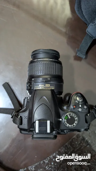 كاميرا نيكون DSLR D3200 مع عدستين 300 ميليمتر و55 ميليمتر