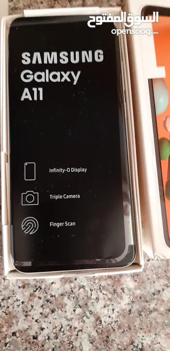 Samsung A11 used like new for sale in Amman JD40 final.
