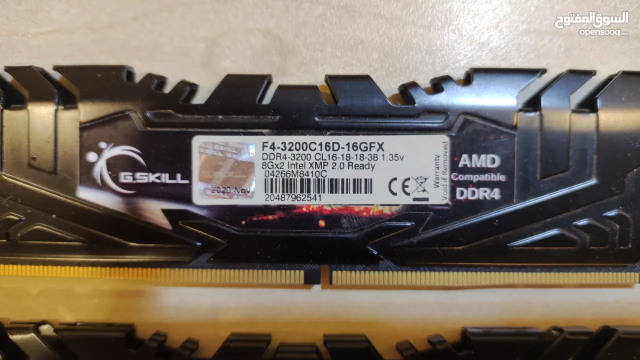 G.Skill Flare X DDR4 RAM 16GB 2x8GB
