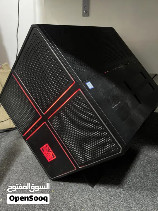 جهاز ديسكتوب أومين إكس من إتش بي OMEN X by HP Desktop PC 900-0XX ممتاز لمصممين الجرافيك