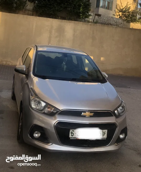 شفروليه سبارك 2018 ماتور 1400 البيع كاش فقط للبيع او للبدل اتوماتيك فحص ممتاز