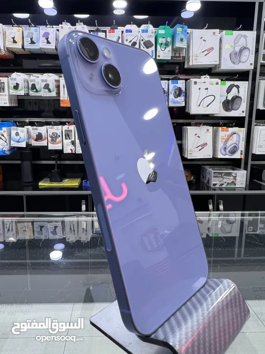 iPhone 14 Plus (256) GB ايفون 14 بلس مستعمل بحالة الوكالة غير مفتوح او مصلح نهائيا  وارد امريكي eSim