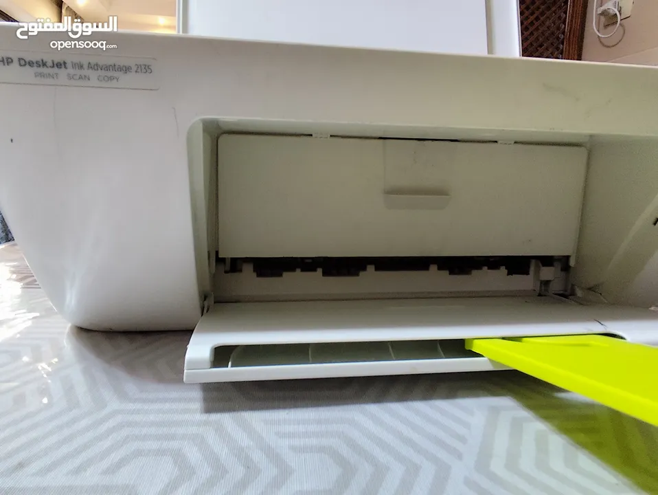 طابعة مستعملة مع أحبار جدييدة