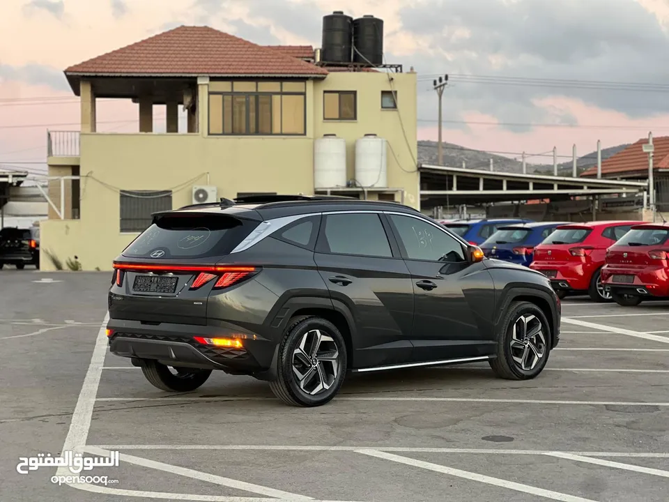هونداي توسان/2023  HTRAC فل الفل فتحة سقف بانوراما  4x4 ///240Hp   ( Haybrid) 1600cc