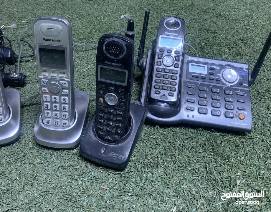هواتف Panasonic ارضي وارد امريكا بحالة جيدة جدا